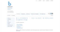 Desktop Screenshot of klinik-bethesda.ch